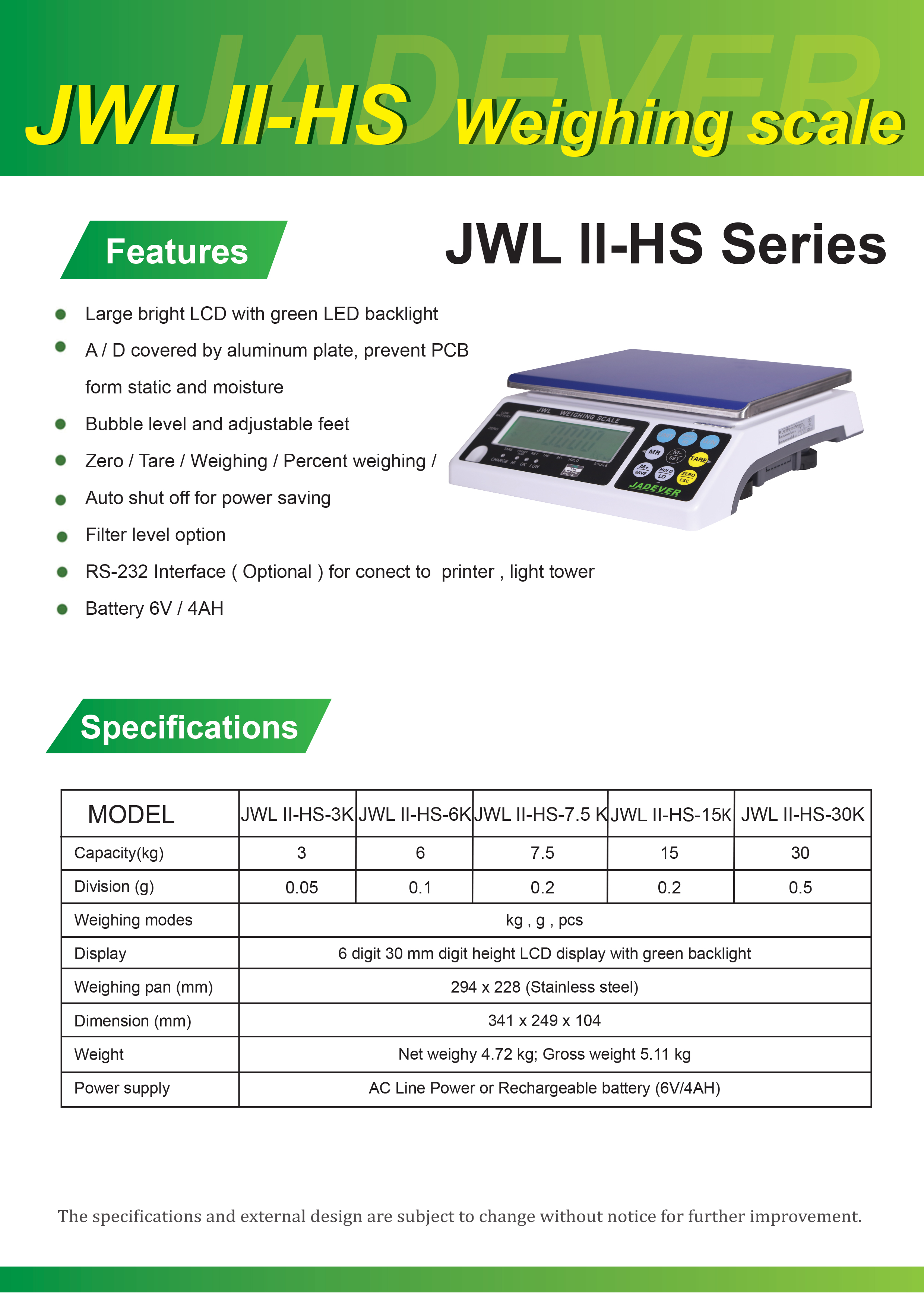 JWL II-HS